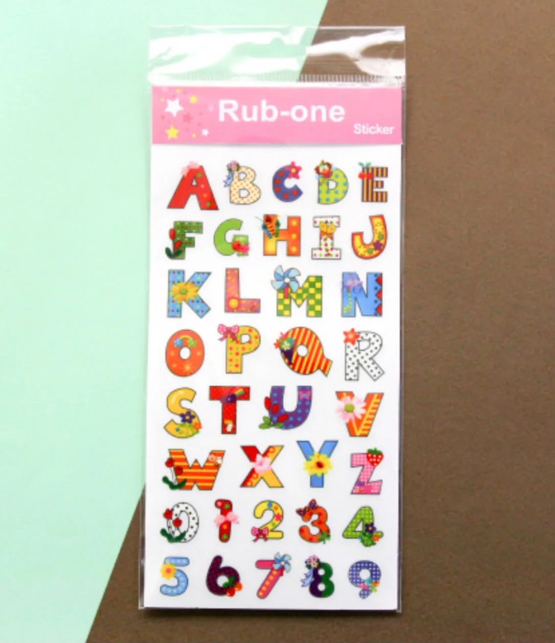 Alphabet Sticker
