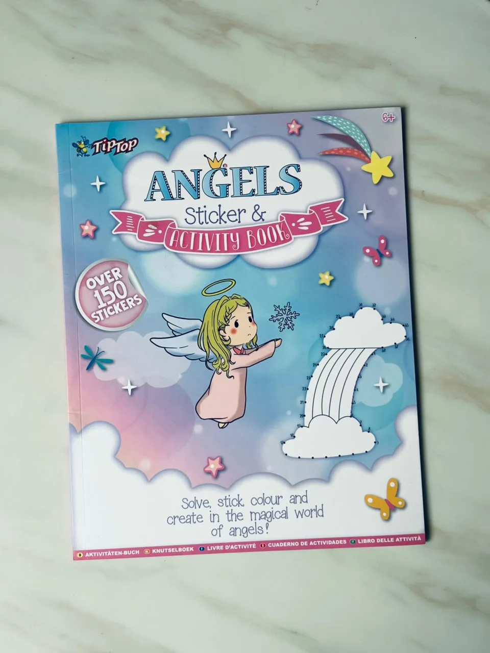 Angels Coloring Book