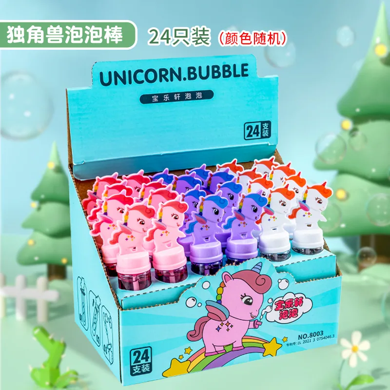 Bubble Blowers Unicorn Themed