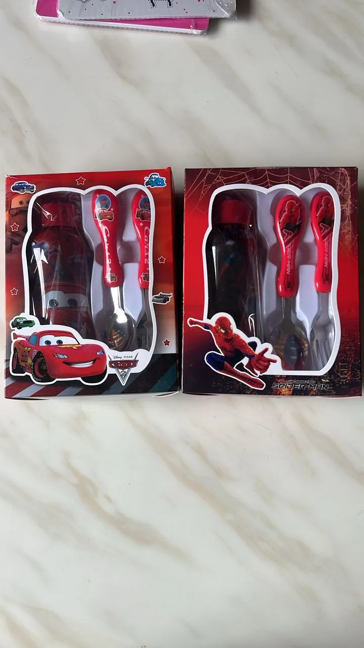 Cars-inspired and Spider-Man-inspired designs