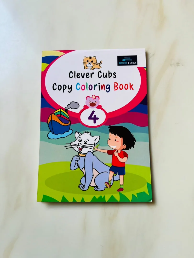 Clever Cubs Coloring Books