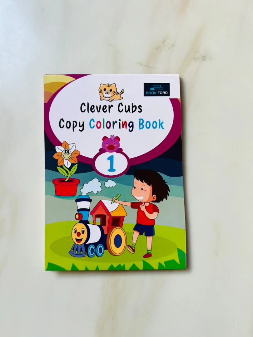 Clever Cubs Coloring Books
