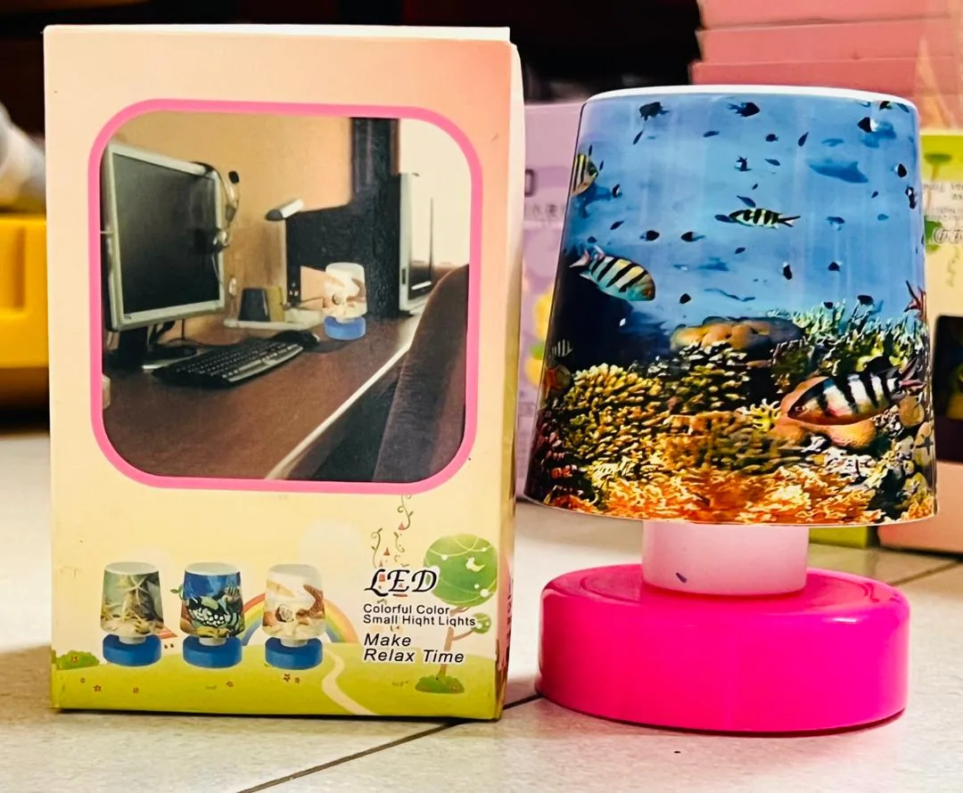 Colorful Battery Lamp