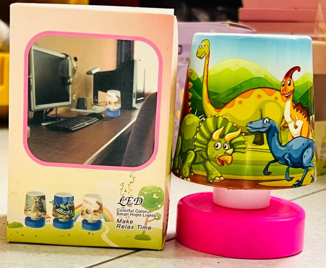 Colorful Battery Lamp