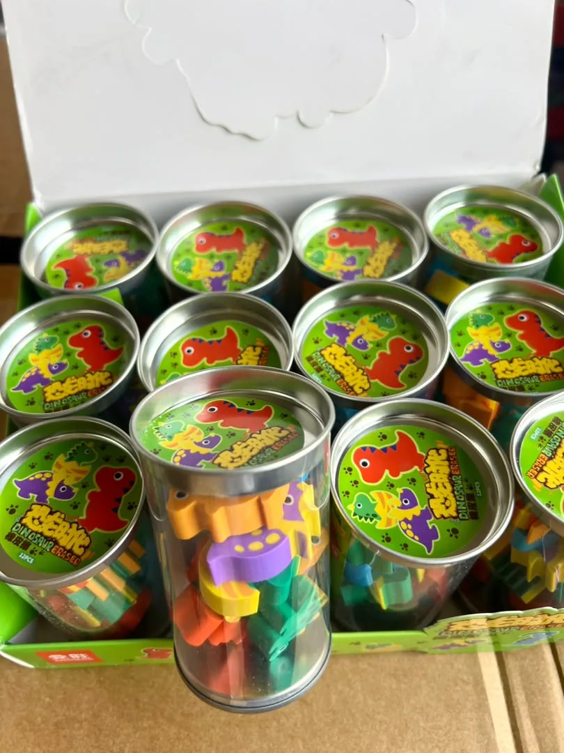 Dinosaur Eraser Sets!