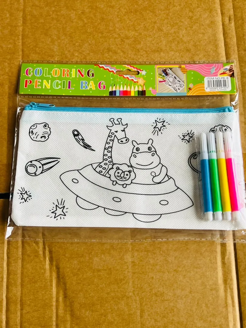 DIY Color Filling Pencil Bag
