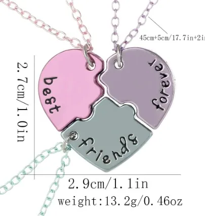 Heart Best Friend Necklace