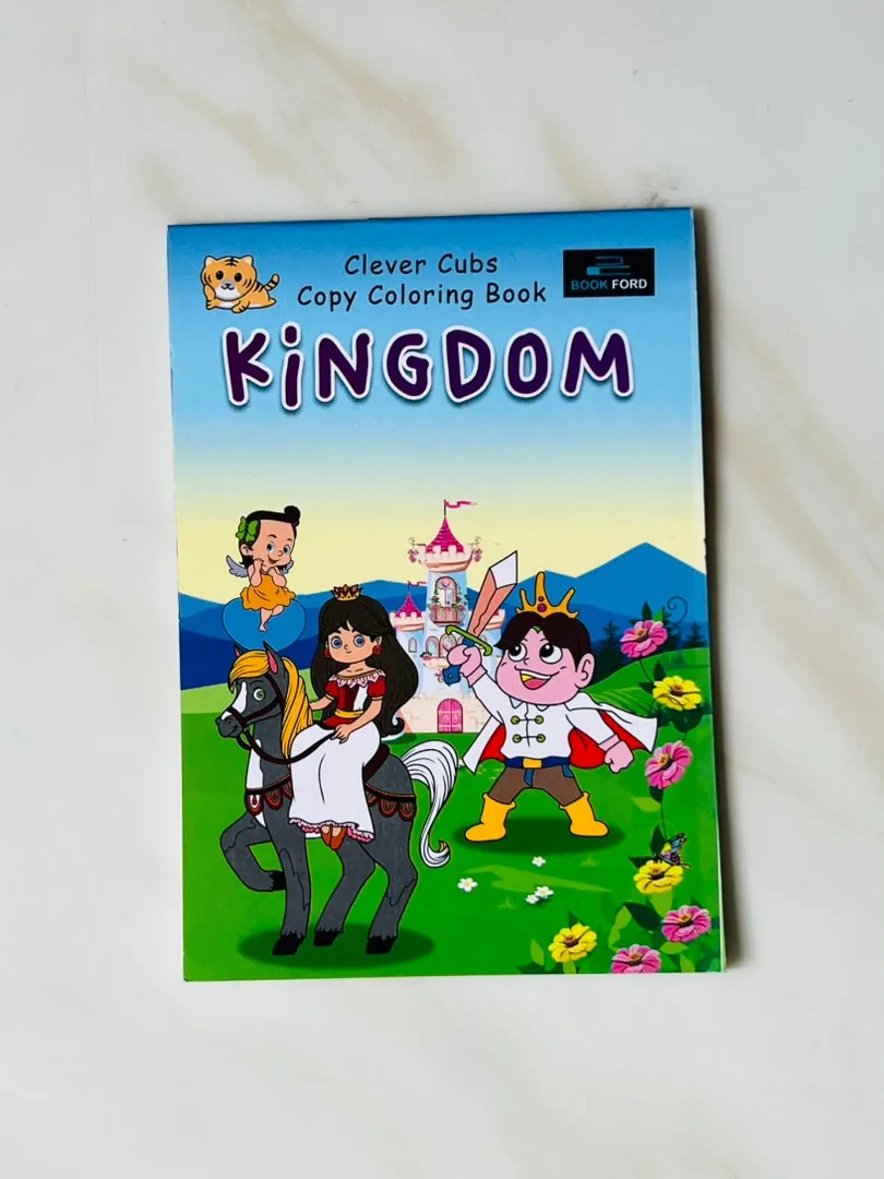 Kingdom Clever Cubs Coloring Book