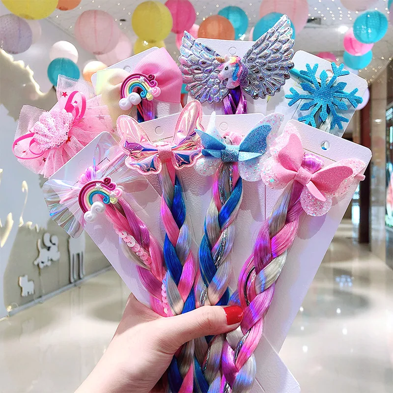 Long Braided Hair Pins