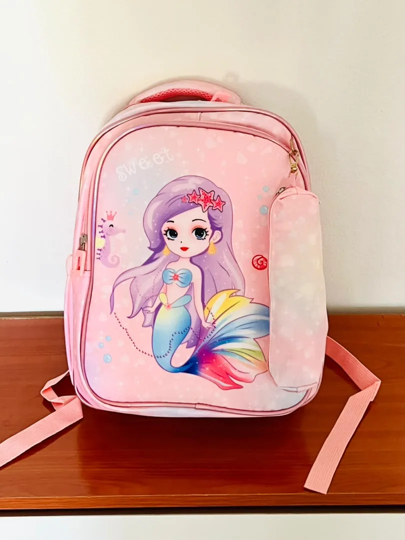 Mermaid School Backpack for Girls