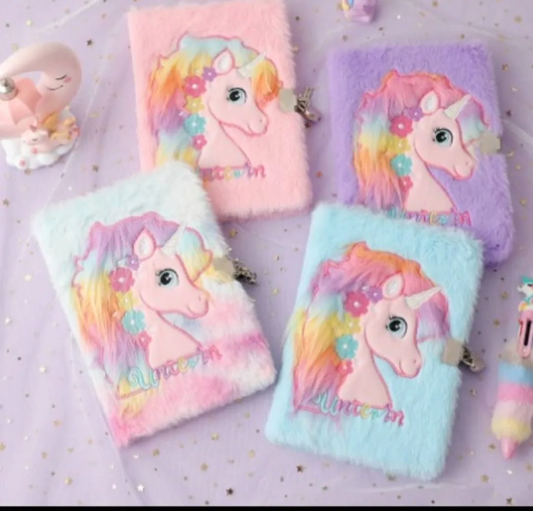 Plush, Fuzzy Journal Notebooks