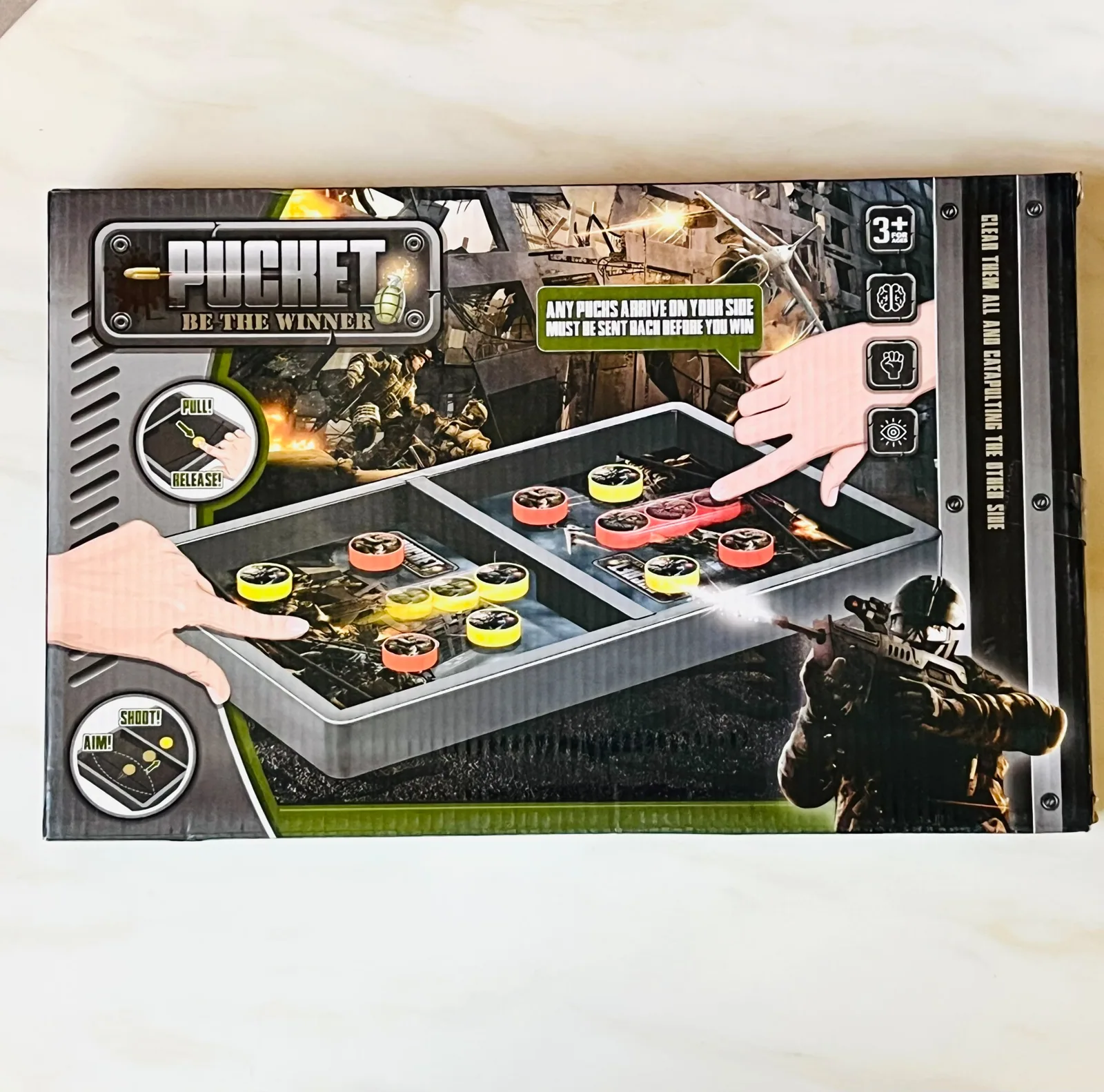 Pucket Fast Sling Puck Game
