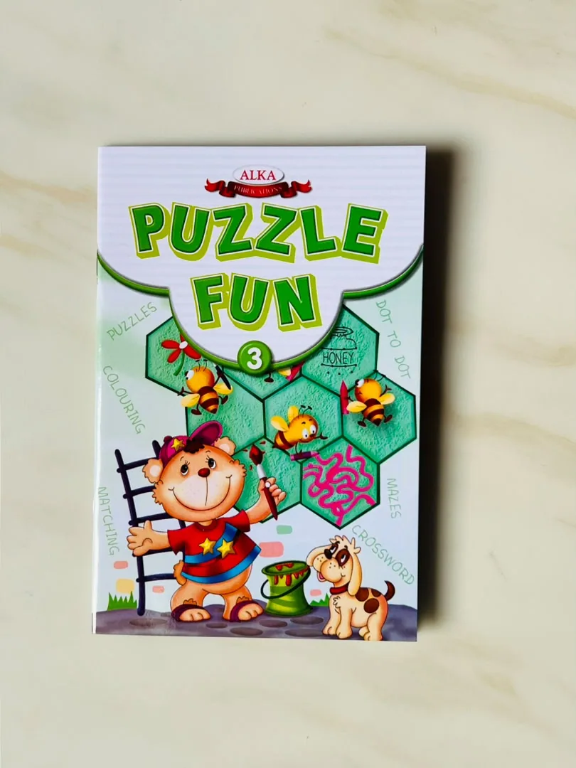 Puzzle Fun Activity Book