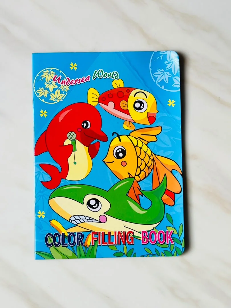 Sea Animals Coloring Book