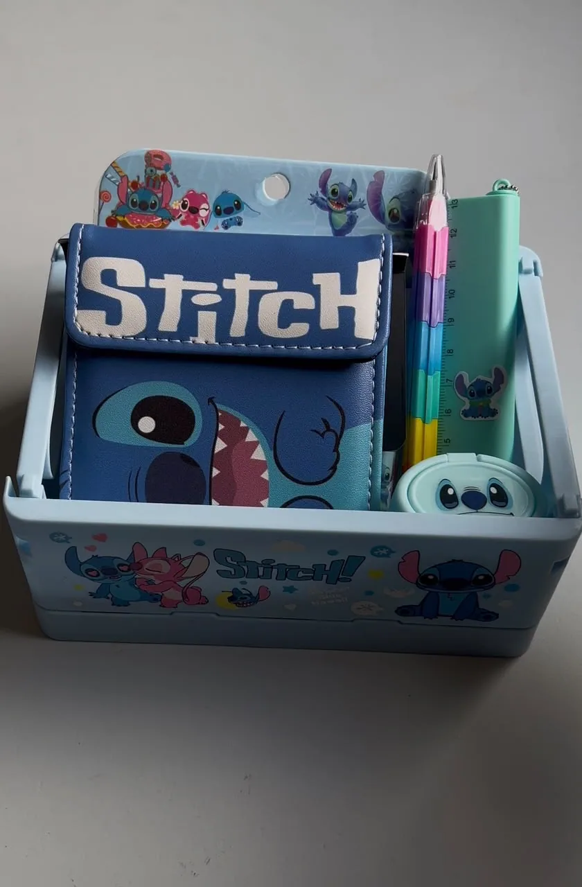 Stitch-themed stationery gift hamper! 💙