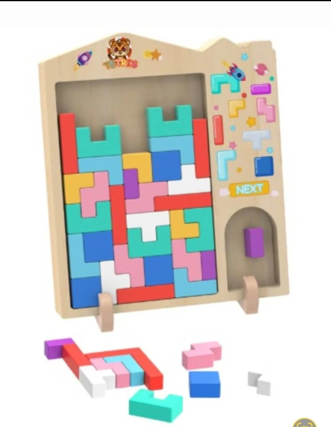 Tetris Wooden Puzzle