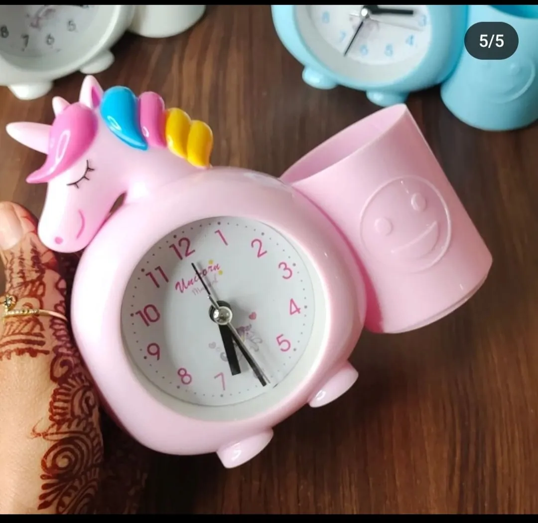 Unicorn Theme ALarm Clock