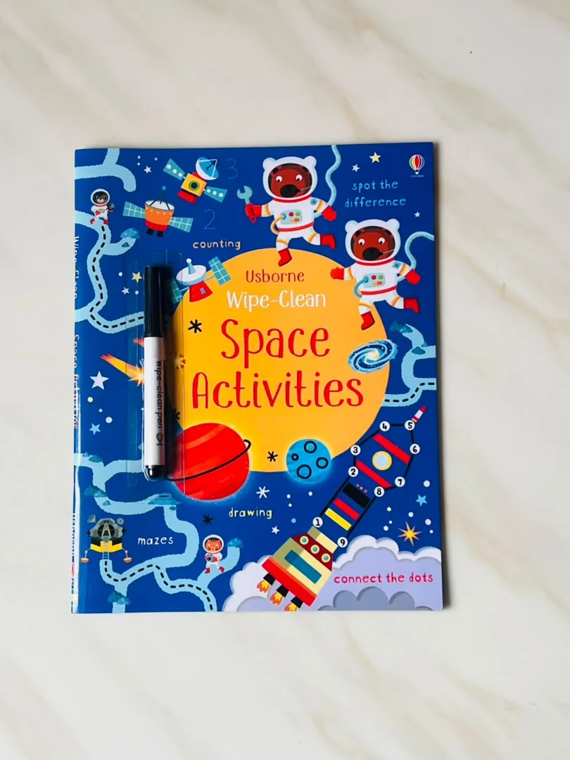 Wipe And Clean Activity Books