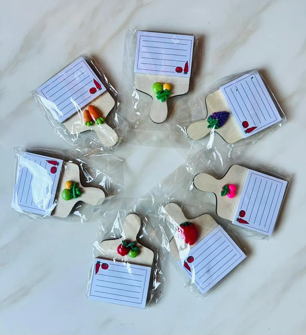 Wooden Magnets Notepads
